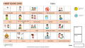 Habit Score Card ( Chore Chart for Children). 