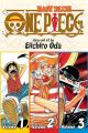 One piece Manga Volume 1 2 And 3 By Eiichiro Oda. 