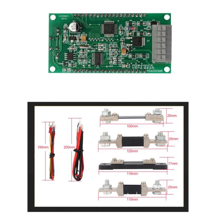 OUMERY%20PZEM015%20Digital%20DC%200-200V%20Voltage%20Current%20with%2050A%20Shunt%20Car%20Battery%20Tester%20Voltage%20Meter%20Monitor%2012V%2024V%2048V%20-%20Image%204