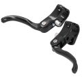 1Pair Durable 22.2 Diameter Bike Brake Handle Ergonomic Aluminum Alloy Bike Brake Level Handles Black High Performance Bike Handlebar Brakes Bike Repair. 