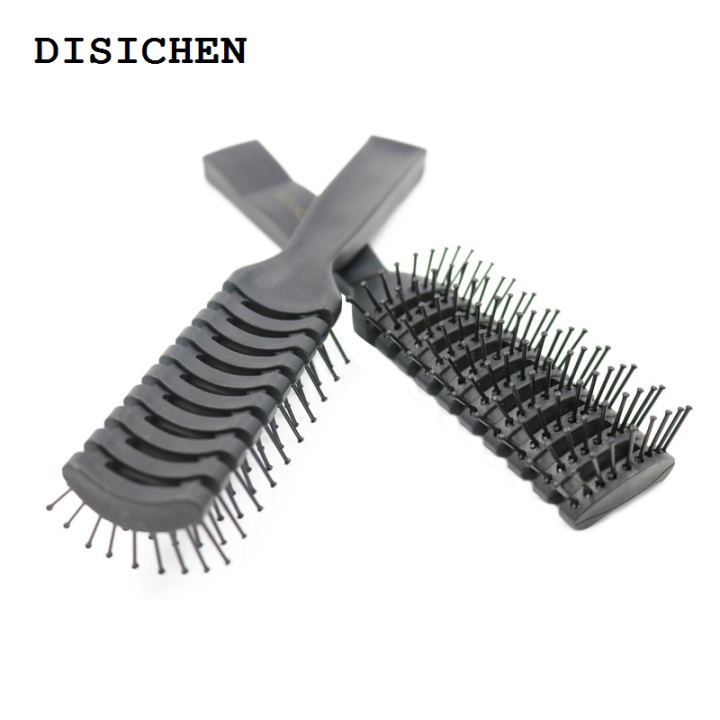 DISICHEN%202025%20Men's%20Black%20Plastic%20Ribbed%20Comb%20Fluffy%20Large%20Back%20Comb%20Salon%20Hairdressing%20Brush%20Men's%20Styling%20Oil%20Hair%20Curly%20Massage%20Hairbrush%20-%20Image%206