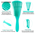 DISICHEN 2025 New 1pcs Detangling Brush for Curly Hair Textured 3a to 4c Kinky Wavy/Curly/Coily/Wet/Dry/Oil/Thick/Long Hair. 