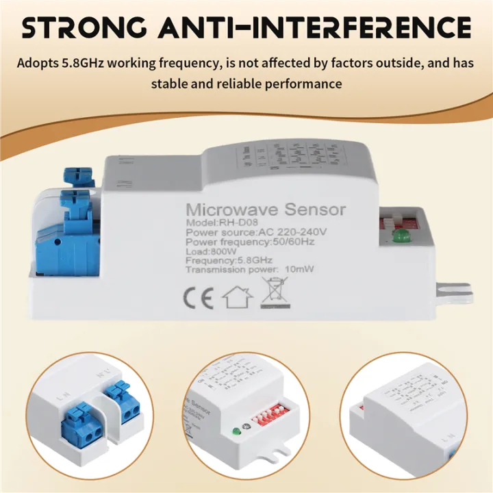 5.8GHz%20Microwave%20Radar%20Sensor%20Switch%20Controller%205-8m%20Human%20Body%20Induction%20On/Off%20AC220-240V%20LED%20Light%20Sensor%20Switch%20-%20Image%206