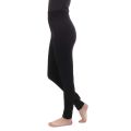 Women's Solid Inner Fleece Leggings Comfortable Fit Elastic Waist Soft Fleece Lined Trousers. 