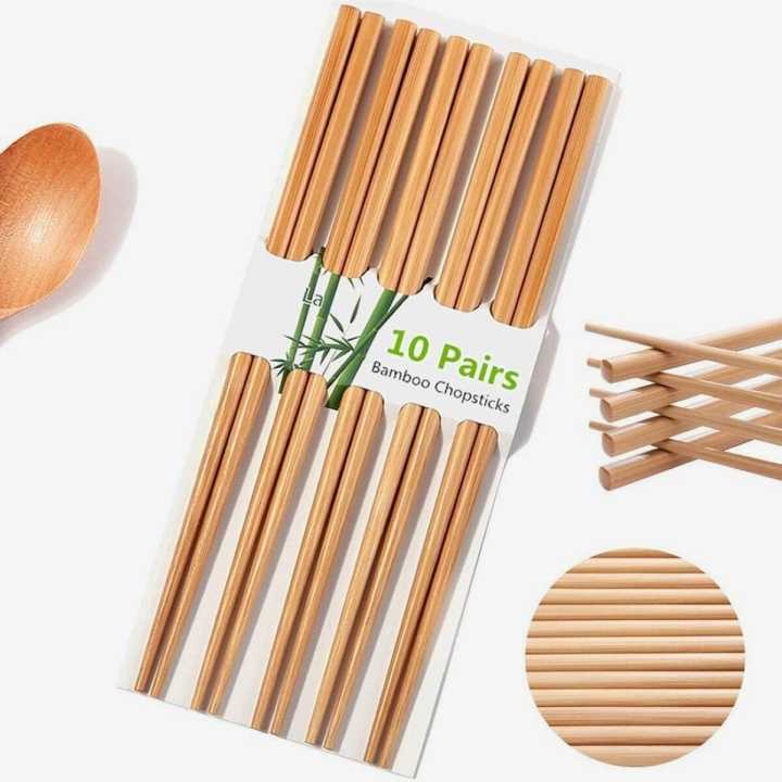 Bamboo Chopsticks - 10 Pair
