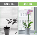 fasdaga 120Pcs Plant Supports Set - 40 Pack Flower Plant Stakes Sticks (3 Sizes), 40 Plant Support Clips and 40 Orchid Clips. 
