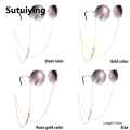 Sutuiying Sipuris m ame Years lasses Chain Sunglasses older Cords Straps Lanrd Eyeglasses elace Eyewear etainer Accessories. 