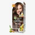 GARNlER Color Naturals Creme Hair Color - 7.3 Golden Brown (55ml+50g). 