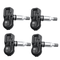 4 Piece 4260748020 42607F4020 433Mhz Tire Pressure Sensor TPMS Black ABS for 2019-2021 C- Land Cruiser. 
