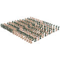 Aomeidaju Knight Action Figures 360pcs 1 72 Scale Army Men Toy Soldiers Set for War Games Kids Battle Scene Playset Toys War Game for Children. 