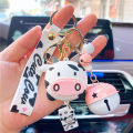 Certiou Cartoon Key Ring Bag Charms Cartoon Animal Creative Plastic Key Pendant. 