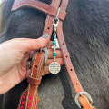 Horse Saddle and Bridle Charm Clip, Bless-This Horse and Rider Keep Safe Bridle Saddle Charm Gifts for E. 