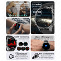 Linman For Huawei Smart Watch Men Watch 4 Pro AMOLED HD Screen Blueto2025 New oth Call NFC Health Monitoring Smartwatch 2024 New Watch GT4Pro. 