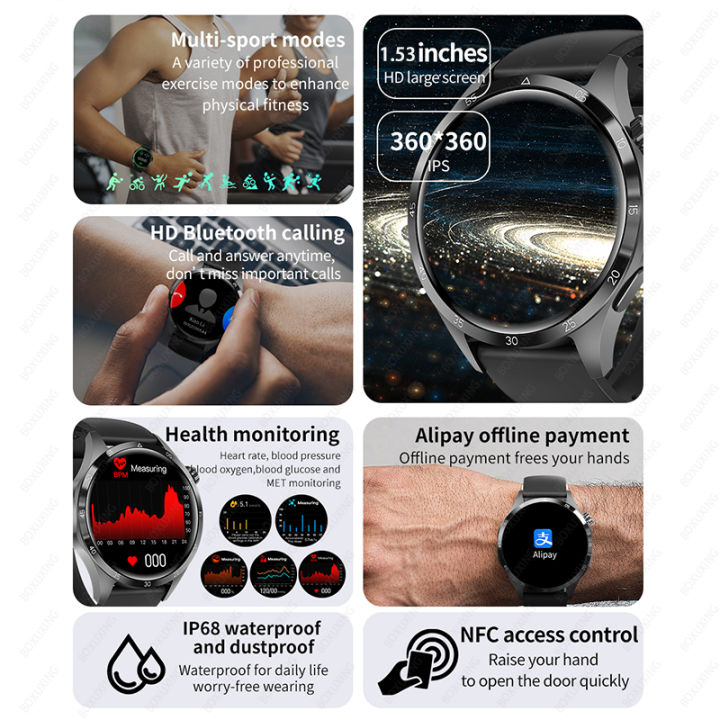 Linman%20For%20Huawei%20Smart%20Watch%20Men%20Watch%204%20Pro%20AMOLED%20HD%20Screen%20Blueto2025%20New%20oth%20Call%20NFC%20Health%20Monitoring%20Smartwatch%202024%20New%20Watch%20GT4Pro%20-%20Image%202