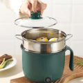Electric Mini Hot Pot Cooker | Small Cooker With Steamer Electric Pot Multi Cooker. 