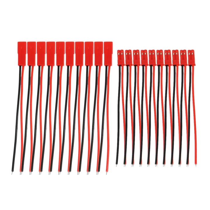 fasdaga%2010%20Pcs%20SPST%20Mini%20Black%202%20Pin%20Rocker%20Switch%20AC%20125V%2010A%20250V%206A%20with%2010%20Pairs%202%20Pin%20JST%20Plug%20Socket%20Connector%20-%20Image%203