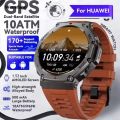 Wenefang 2025 New For HUAIWE GPS Smart Watch Men 5ATM IP69K Waterproof Smart 2025 Watches Compass Altimeter Barometric 1.43'' AMOLED Bracelet. 