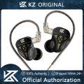 KZ DQS Earphones Bass Earbuds In Ear Monitor Headphones Sport Noise Cancelling HIFI Headset DQ6 DQ6S ZSN PRO EDC. 