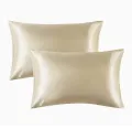 Silk/ Satin Silk Pillow Case 20*30  Inches For Healthy Skin And Hair.[ 1 Piece ]. 