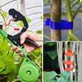 Strapping Machine Fruit Tree Vegetable Strap Strapping Tape Binding Strapping Machine 10pcstapetool10pcs Strapping Tool Branch Tape Branch 1Box Nail Taper. 