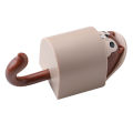 Cartoon Cute Soft Cute Childlike Squirrel Hook Coat Hook Free Punch Storage Rack Home Wall Decoration Storage Hook Blue. 