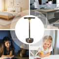 JAERBEE Cordless Table Lamps Touch Control Atmosphere Light 2000mAH Rechargeable Battery Operated LED Table Lamp for Bedside. 