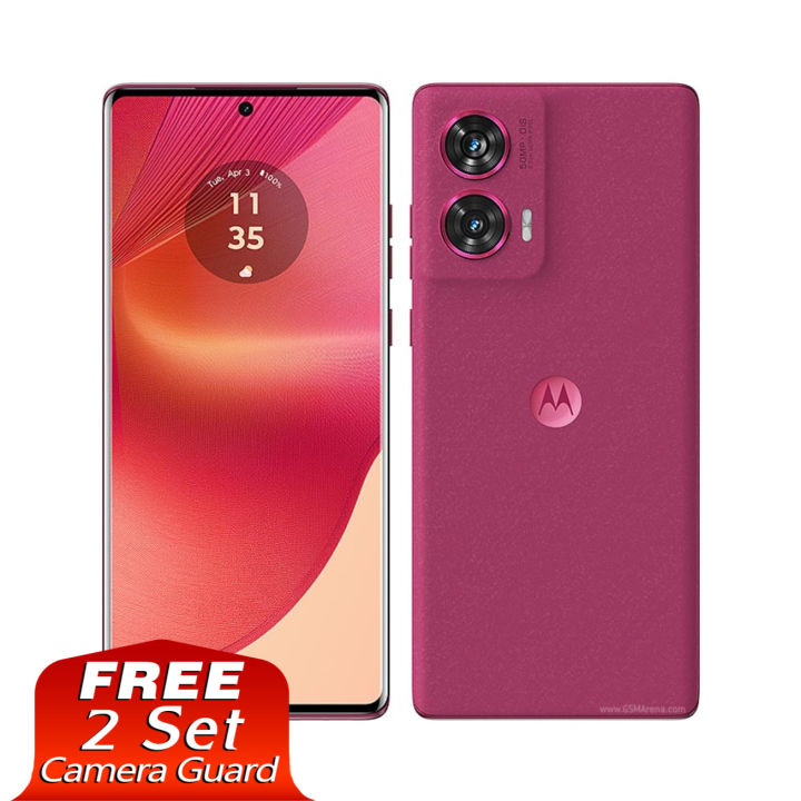 Hydrogel Full Curved Screen Protector for Motorola Edge 50 Fusion - Self-Healing Membrane Guard with Camera Protection