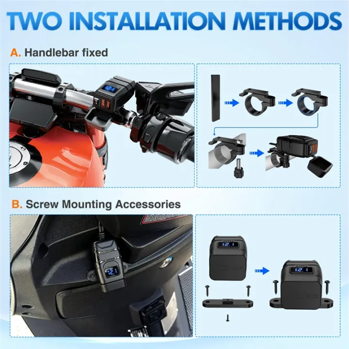 Motorcycle%20USB%20Charger%206.8A%20Quick%20Charge%203.0%20Dual%20USB%20with%20Voltmeter%20&%20ON/Off%20Switch%20-%20Image%207