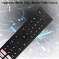 1 Piece Replace ERF3J80H Universal Remote Parts Accessories For All Hisense 4K UHD Android Smart TV A6G U6G U8G 75A6G 70A6G 43A6G 55U68G 75U68G. 