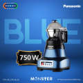 Panasonic MX-AE375 Blue 750 Watts Monester AE Series Super Mixer Grinder 3 SS Jars Blue. 