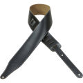 Levy's Leathers DM17-XL-BLK Genuine Leather Guitar Strap - XL Black. 