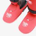 Red Color Karate Shin Guard. 