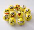 Stress Relieving Ball - Happy Cute Emozy Face Squishes Toys Stress Foam Ball | Smiley Design Stress Relief Squishy Toy. 