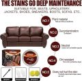 Leather Cleaner Kit, Leather Care Kit Conditioner and Cleaner, Leather Cleaning & Restoring Cream, Leather Cleaner Paste, Leather Cleaner for Car Seats, Leather Couches, Bags, Jackets, Shoes. 