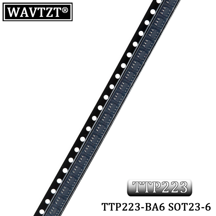WAVTZT%2010PCS/LOT%20TTP223%20Touch%20Button%20Module%20Capacitor%20Type%20Single%20Channel%20Self%20Locking%20Touch%20Switch%20Sensor%20TTP223-BA6%20SOP23-6%20-%20Image%206
