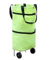 Folding  Trolley Bags, Shopping Bag with Wheels Foldable Reusable Shopping Bags Grocery Bags(multicolor). 