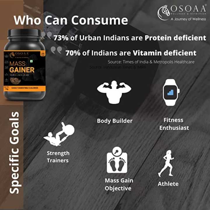 OSOAA%201:3%20Lean%20Mass%20Gainer%201Kg%20With%20Creatine%20&%20Whey%20Protein%20-%20420%20Calories%20&%2021g%20Protein%20(Triple%20Chocolate,%201%20KG)%20-%20Image%204