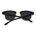 Clubmaster Wayfarer With Polarised Lenses Sunglasses For Unisex. 
