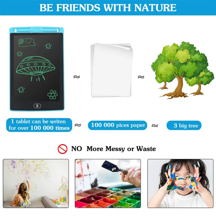 8.5%20Inch%20LCD%20Tablet%20Writing%20Drawing%20Pad%20Digital%20Slate%20for%20Kids%20Learning%20Educational%20Toys%20Smart%20Portable%20Board%20with%20Stylus%20Battery%20Included%20Rewritable%20Ultrathin%20Magic%20Tab%20%7C%20Electronic%20Notepad%20%7C%20Scribble%20Doodle%20Rough%20Pad%20to%20Save%20Paper%20&%20Environment,%20No%20Dust%20-%20Image%206