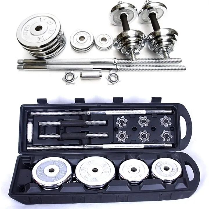 York%20Chrome%2050KG%20Adjustable%20Dumbbell%20Set%20-%20Image%204