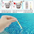 50pcs Multipurpose Chlorine PH Test Strips SPA Swimming Pool Water Tester Paper LINGLE. 