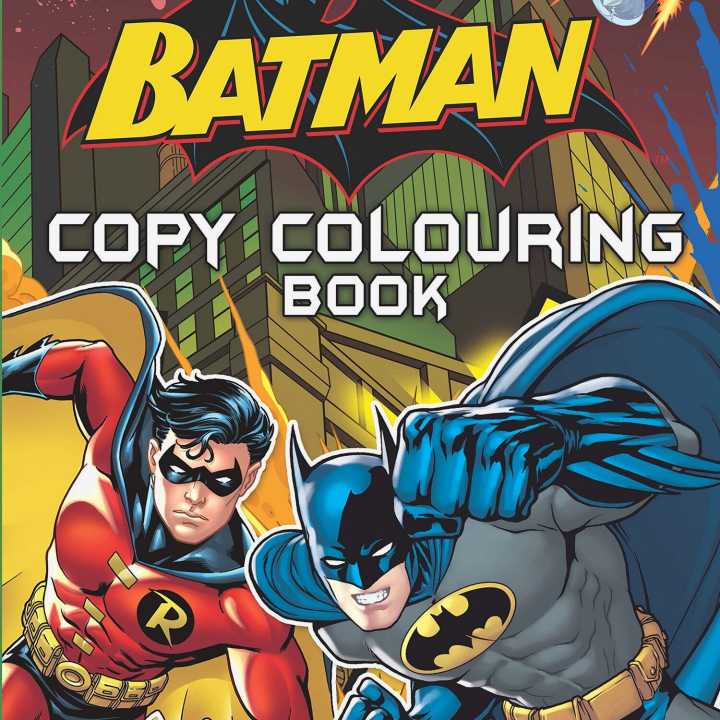 Dreamland Publications Batman Copy Coloring Book main image 1
