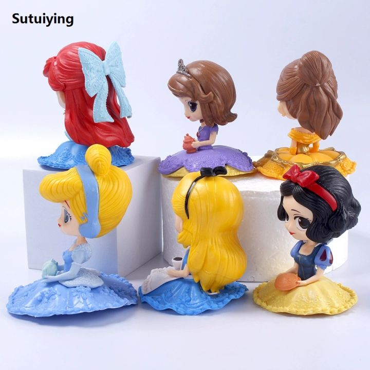 Sutuiying%2010cm%20Disney%20Q%20Posket%20Snow%20White%20Sofia%20Alice%20Belle%20Mermaid%20Aurore%20Sales%20promotion%20Princess%20Figures%20Toys%20Collectible%20Model%20Dolls%20Cake%20Decoration%20-%20Image%203