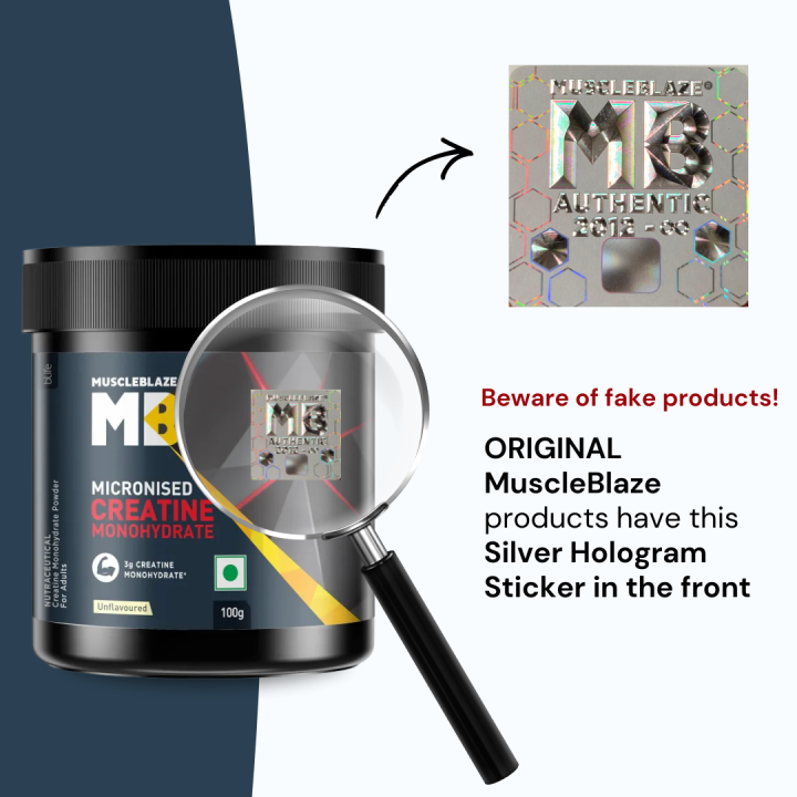 MuscleBlaze%20Micronized%20Creatine%20Monohydrate%20100g%2033%20Servings%20for%20Muscle%20Gain%20and%20Strength%20-%20Image%202