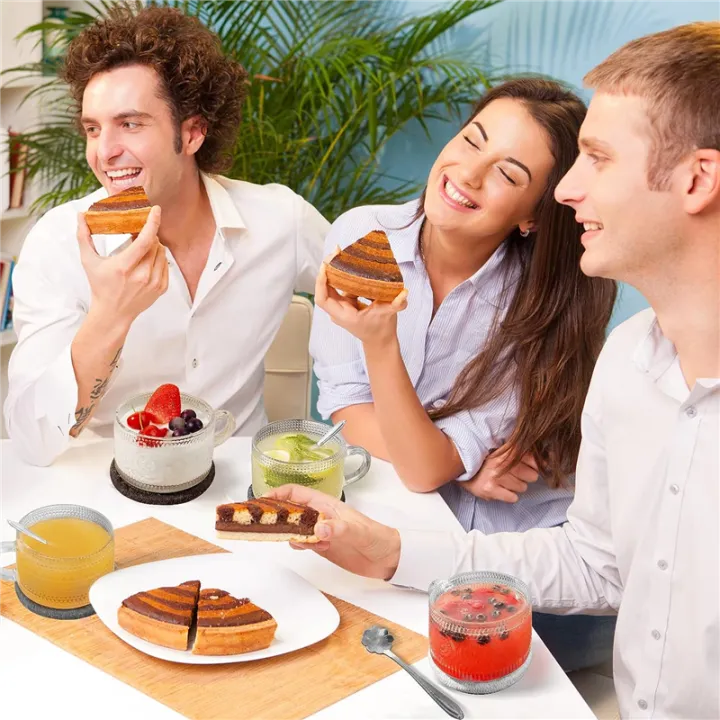 Vintage%20Coffee%20Glass%20Mugs%20Set%20of%202,%20Glass%20Coffee%20Tea%20Cups%20with%20Bamboo%20Lids,%20Coaster%20and%20Spoons,15Oz%20Clear%20Embossed%20450ML%20A%20-%20Image%204