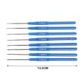 58Pcs Crochet Set Soft Crochet Hook Yarn Knitting Needle with Storage Bag Knitting Craft Case Sewing Tool Aaccessories. 