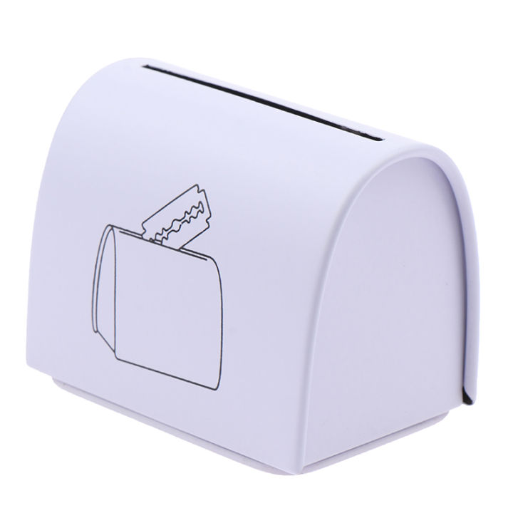 Needle Razer Razor Blade Tin Boxes Sharps Containers For Barber Shops Biohazard ...