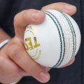 White Premium Quality Water Proof Cricket Leather Ball. 