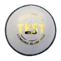 White Premium Quality Water Proof Cricket Leather Ball. 