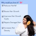 Wishcare Hair Growth Serum Concentrate - Redensyl, Anagain, Caffeine, Biotin, Keratin & Rice Water 30ml. 